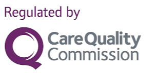 Regulated by Care Quality Commission logo
