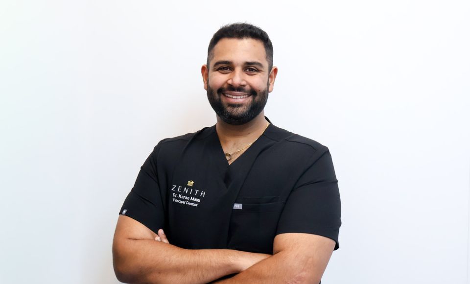 Zenith Cosmetic Dental principal dentists Dr Karan Maini and Dr Stefania Stincone